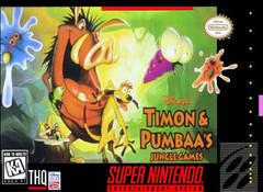 Timon and Pumbaa Jungle Games - Super Nintendo - Used w/ Box & Manual