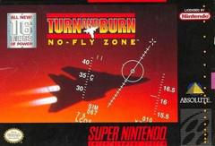 Turn and Burn No Fly Zone - Super Nintendo - Game Only