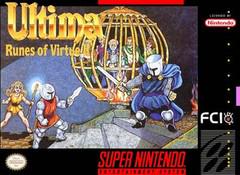 Ultima Runes of Virtue II - Super Nintendo - Used w/ Box & Manual