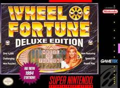 Wheel of Fortune Deluxe Edition - Super Nintendo - Used w/ Box & Manual