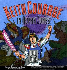 Keith Courage in Alpha Zones - TurboGrafx-16 - Used w/ Box & Manual