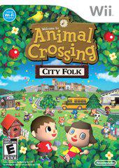 Animal Crossing City Folk - Wii - Used w/ Box & Manual