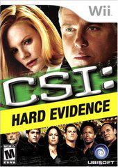 CSI Hard Evidence - Wii - Used w/ Box & Manual