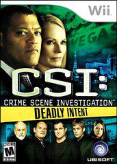 CSI: Crime Scene Investigation: Deadly Intent - Wii - Used w/ Box & Manual