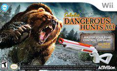 Cabela's Dangerous Hunts 2013 [Gun Bundle] - Wii - Used w/ Box & Manual