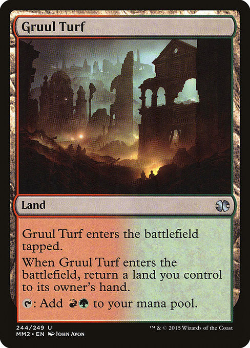 Gruul Turf (244) - Moderately Played / mm2
