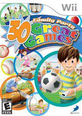 Family Party: 30 Great Games - Wii - Used w/ Box & Manual