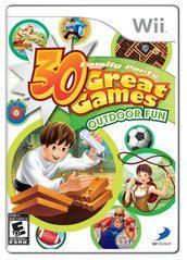 Family Party: 30 Great Games Outdoor Fun - Wii - Used w/ Box & Manual