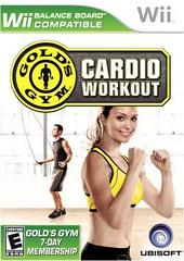 Gold's Gym Cardio Workout - Wii - Used w/ Box & Manual