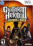 Guitar Hero III Legends of Rock - Wii - Used w/ Box & Manual