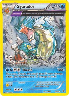 Gyarados - 21/98 (Cosmos Holo) - 021/098 (Holofoil) - LP