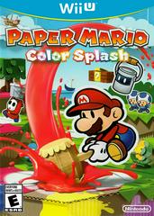 Paper Mario Color Splash - Wii U - Used w/ Box & Manual