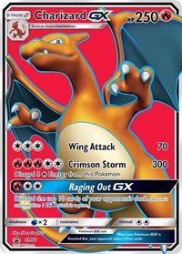 Charizard GX - SM60 - Lightly Played / SMP
