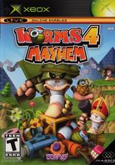 Worms 4 Mayhem - Xbox - Used w/ Box & Manual