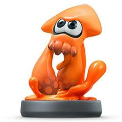Inkling Squid - Orange - Amiibo - Device Only