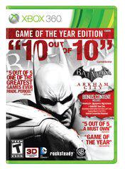 Batman: Arkham City [Game of the Year] - Xbox 360 - Used w/ Box & Manual