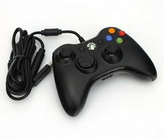 Black Xbox 360 Wired Controller - Xbox 360 - Used