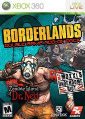 Borderlands: Double Game Add-On Pack - Xbox 360 - Used w/ Box & Manual