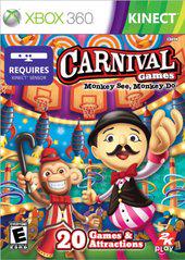 Carnival Games: Monkey See, Monkey Do - Xbox 360 - Used w/ Box & Manual