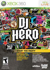 DJ Hero (game only) - Xbox 360 - Used w/ Box & Manual