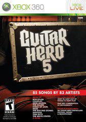 Guitar Hero 5 - Xbox 360 - Used w/ Box & Manual
