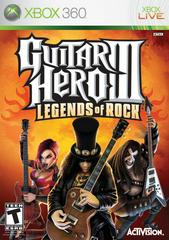Guitar Hero III Legends of Rock - Xbox 360 - Used w/ Box & Manual
