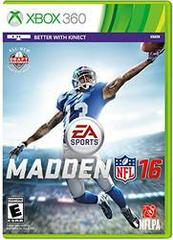 Madden NFL 16 - Xbox 360 - Used w/ Box & Manual