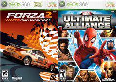 Marvel Ultimate Alliance & Forza 2 - Xbox 360 - Used w/ Box & Manual