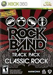 Rock Band Track Pack: Classic Rock - Xbox 360 - Used w/ Box & Manual