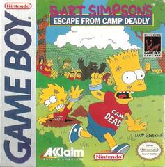 Bart Simpson's Escape from Camp Deadly - GameBoy - Game Only