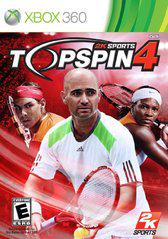 Top Spin 4 - Xbox 360 - Used w/ Box & Manual