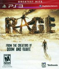 Rage [Greatest Hits] - Playstation 3 - Used w/ Box & Manual