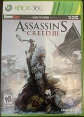 Assassin's Creed III [Gamestop Edition] - Xbox 360 - Used w/ Box & Manual