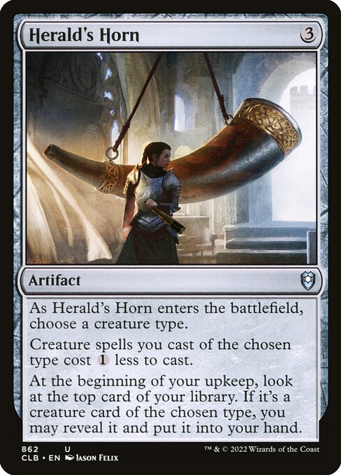 Herald's Horn (862) - Lightly Played / clb