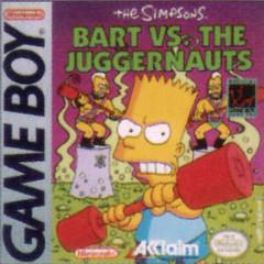 The Simpsons Bart vs the Juggernauts - GameBoy - Game Only
