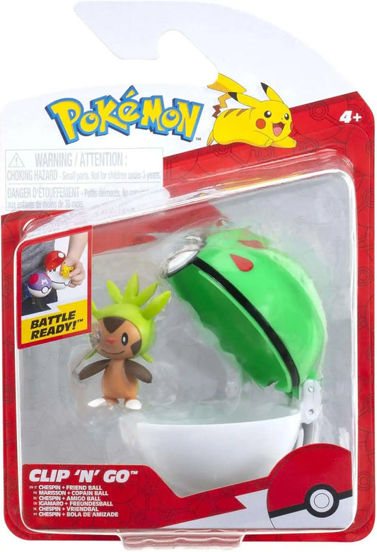 Pokéball Battle Figure (Chespin Friend Ball)