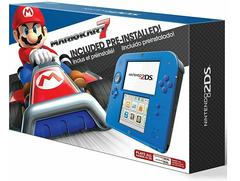 Nintendo 2DS Electric Blue 2 [Mario Kart 7 Pre-installed] - Nintendo 3DS - CIB