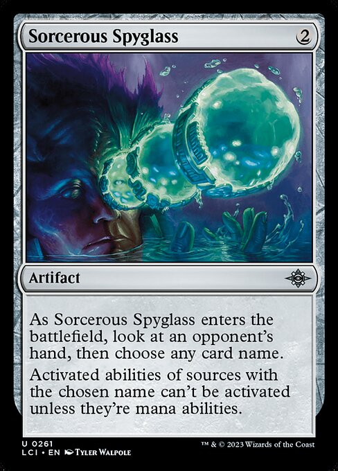 Sorcerous Spyglass (261) - Lightly Played / lci