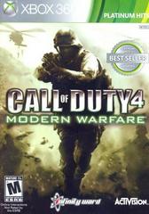 Call of Duty 4 Modern Warfare [Platinum Hits] - Xbox 360 - Used w/ Box & Manual