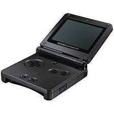 Black Gameboy Advance SP - GameBoy Advance - Device Only