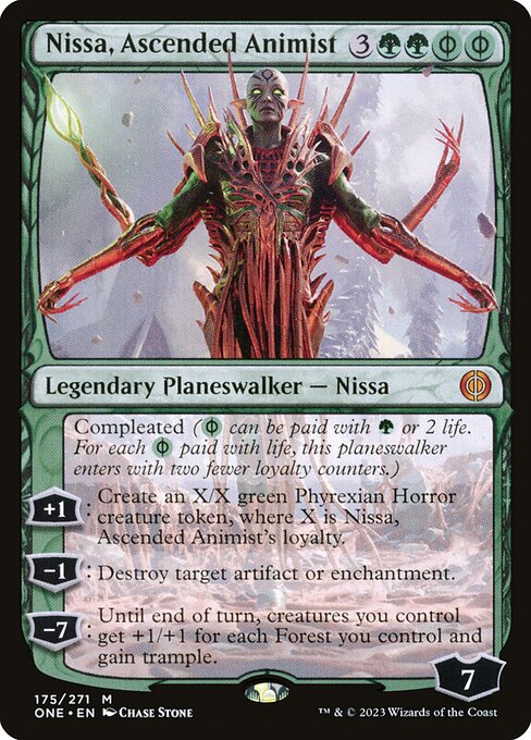 Nissa, Ascended Animist (175) - Lightly Played / one