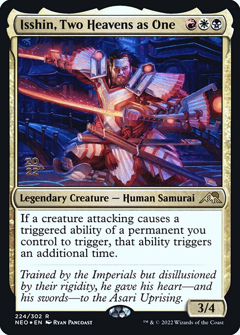 Isshin, Two Heavens as One (224s) - Foil Lightly Played / neo