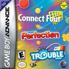 Connect Four/Trouble/Perfection - GameBoy Advance - Game Only