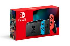 Nintendo Switch with Blue and Red Joy-con [Version 2] - Systems - Nintendo Switch - Sealed Brand New