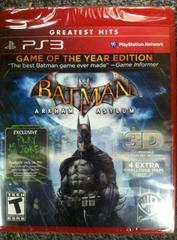 Batman: Arkham Asylum [Game of the Year Greatest Hits] - Playstation 3 - Used w/ Box & Manual