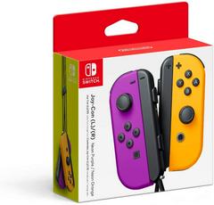 Joy-Con Neon Purple & Neon Orange - Controllers - Nintendo Switch - Sealed Brand New