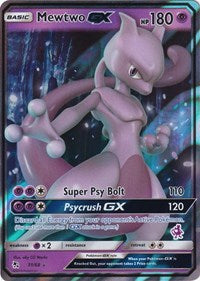 Mewtwo GX - 31/68 (Mewtwo Stamped) - Lightly Played / BTA
