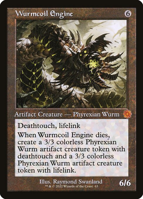 Wurmcoil Engine (63) - Moderately Played / bro