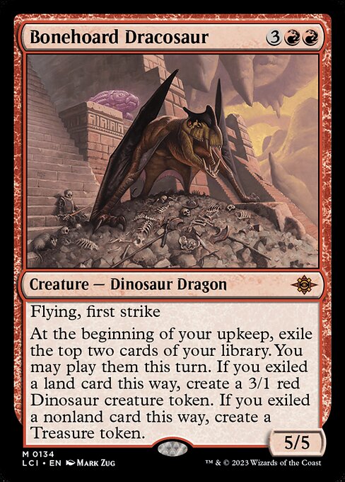 Bonehoard Dracosaur (134) - Lightly Played / lci