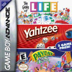 Life/Yahtzee/Payday - GameBoy Advance - Game Only